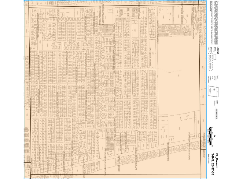 1324 Highway A1A, Satellite Beach, FL à louer - Plan cadastral - Image 2 de 2