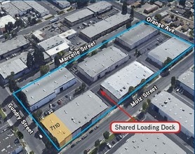 7056-7110 Motz St, Paramount, CA - AERIAL  map view
