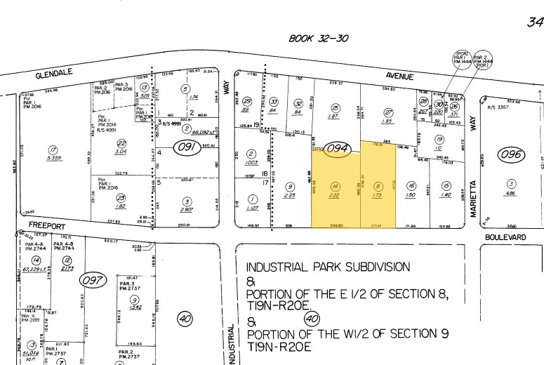 1060 Freeport Blvd, Sparks, NV à vendre - Plan cadastral - Image 3 de 3
