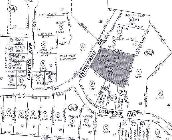 6166 Enterprise Dr, Diamond Springs, CA à louer - Plan cadastral - Image 2 de 2