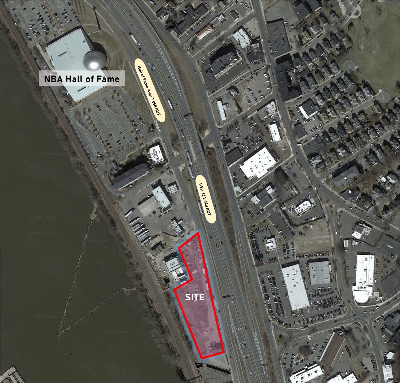 W York St, Springfield, MA for lease Aerial- Image 1 of 4