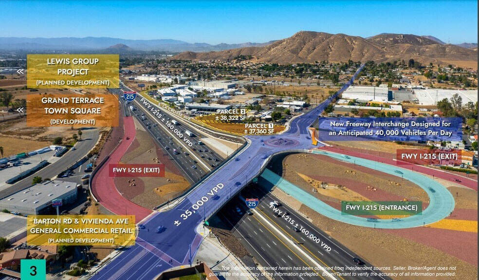 21893 Barton Rd, Grand Terrace, CA à louer - Photo du bâtiment - Image 3 de 10