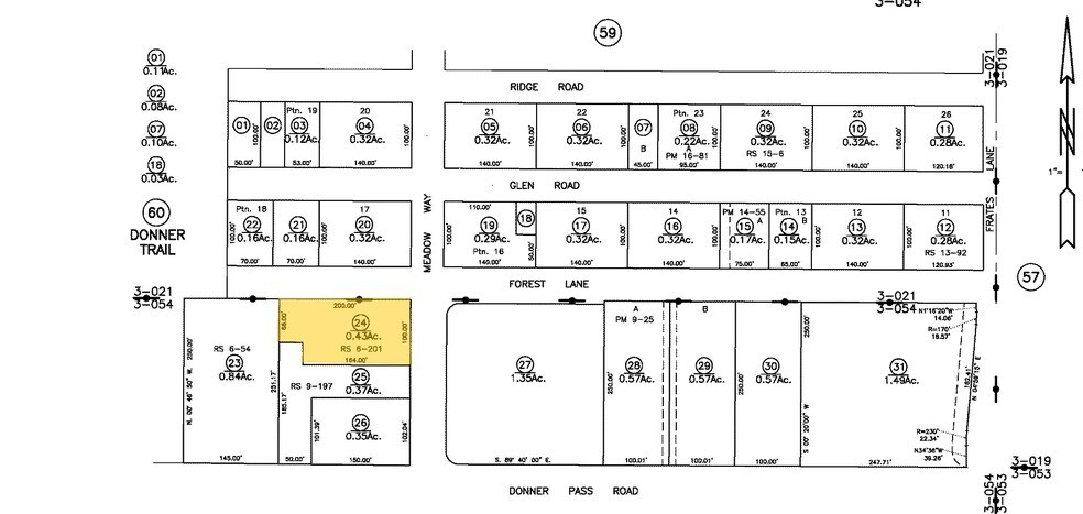 10038 Meadow Way, Truckee, CA à louer - Plan cadastral - Image 2 de 2