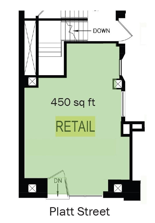 1 Platt St, New York, NY for lease Floor Plan- Image 1 of 1