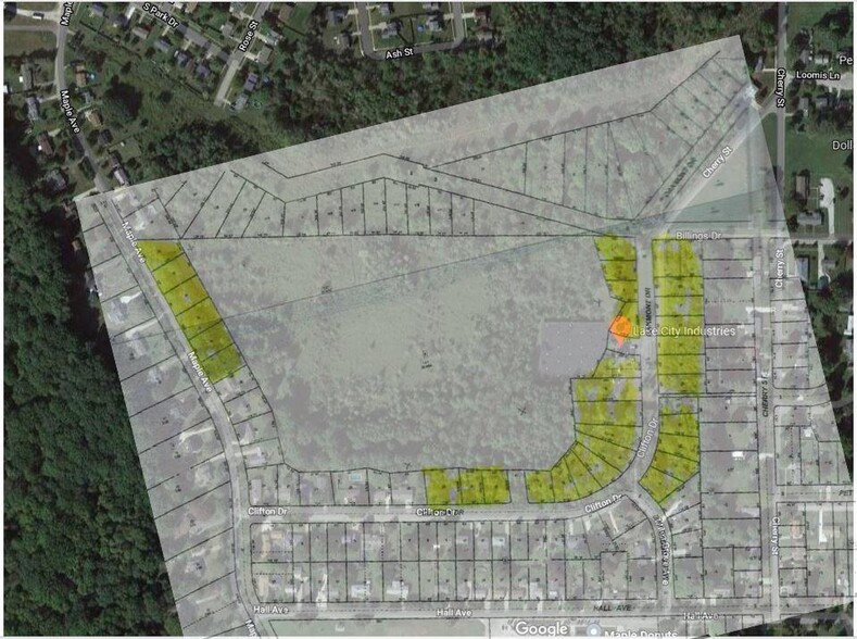 1420 Cherry St, Lake City, PA for lease - Site Plan - Image 2 of 2