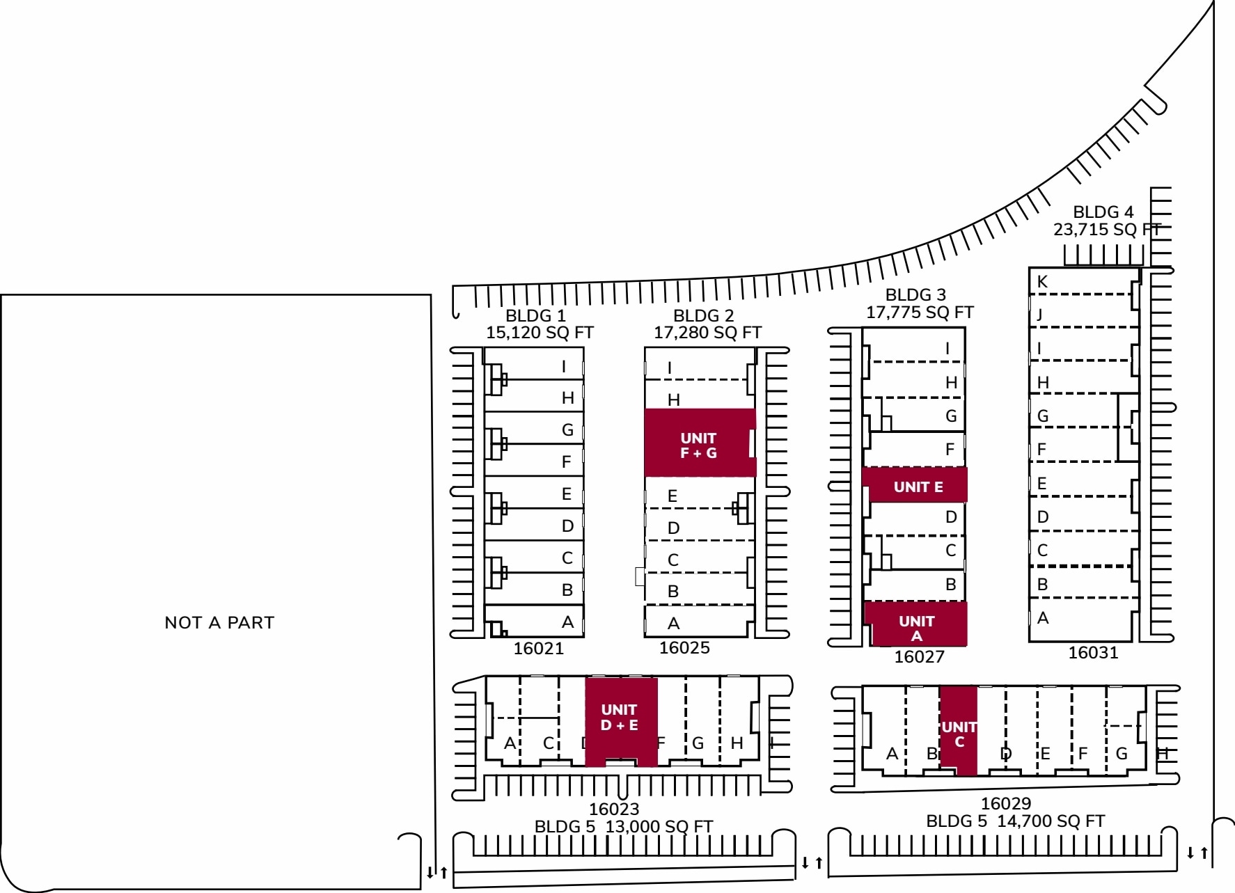 16021 Arrow Hwy, Irwindale, CA for lease Site Plan- Image 1 of 1
