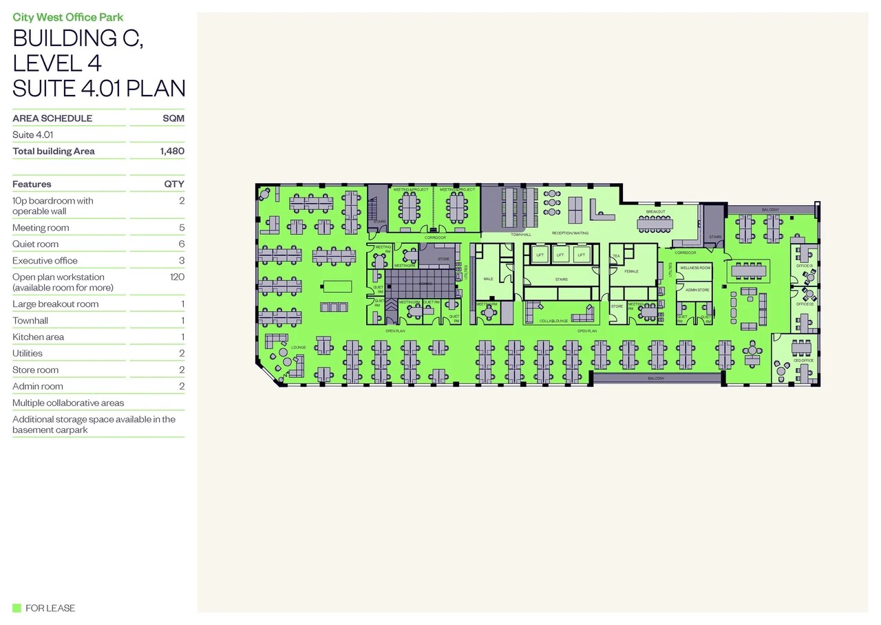 33 Saunders St, Pyrmont for lease Floor Plan- Image 1 of 1