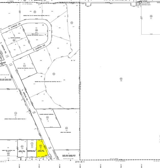 7079 S Jordan Rd, Centennial, CO à louer - Plan cadastral - Image 2 de 23