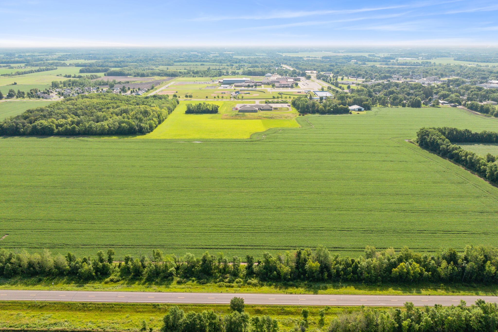 709 Norman Ave N, Foley, MN for sale Aerial- Image 1 of 11