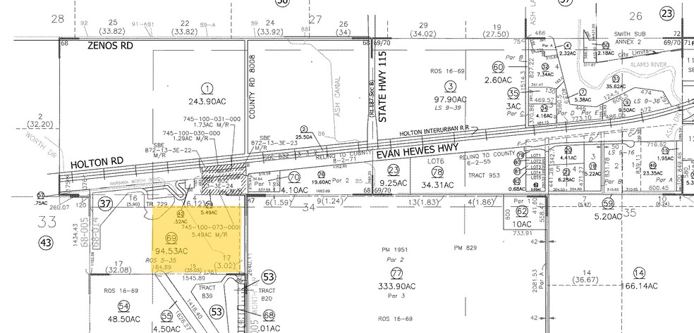 2050 Country Club Dr, Holtville, CA à vendre - Plan cadastral - Image 1 de 1