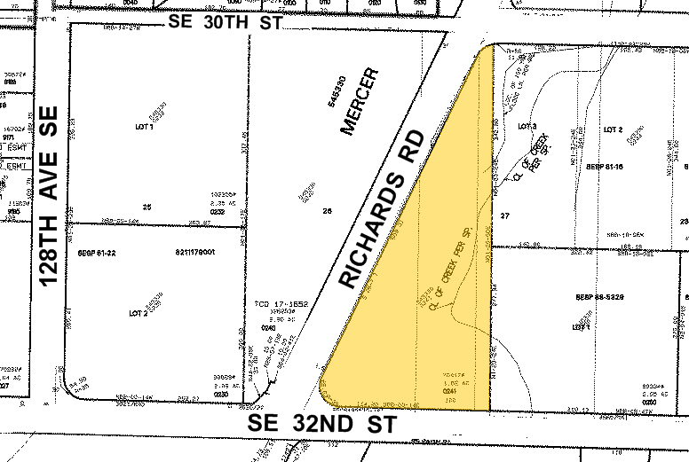 3150 Richards Rd, Bellevue, WA à louer - Plan cadastral - Image 2 de 4