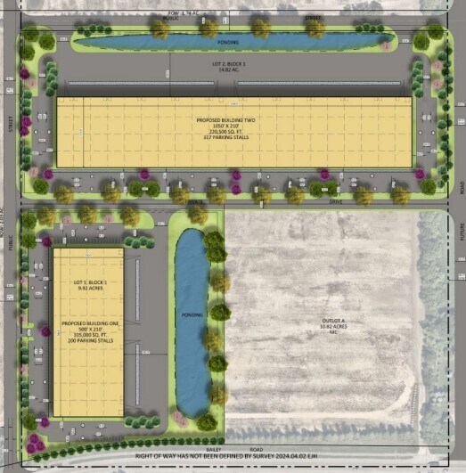 XX Bailey Rd Rd, Newport, MN for lease - Site Plan - Image 1 of 2