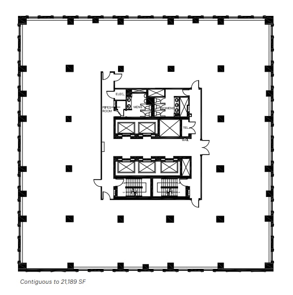 415 Yonge St, Toronto, ON for lease Floor Plan- Image 1 of 1