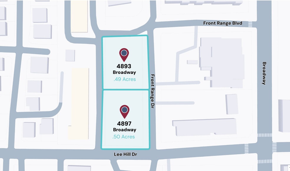 4893 Broadway, Boulder, CO à vendre - Plan de site - Image 3 de 4