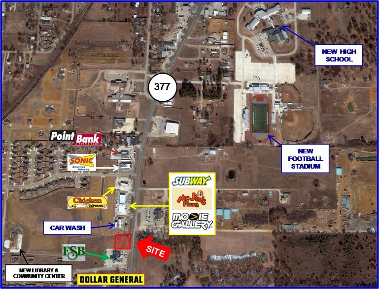 Highway 377, Aubrey, TX for sale - Building Photo - Image 1 of 1