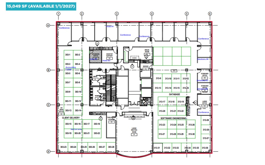 2800 Cantrell Rd, Little Rock, AR for lease Floor Plan- Image 1 of 1