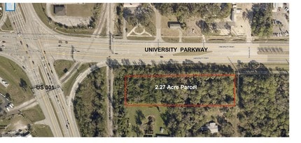 00 University Pky, Sarasota, FL - AÉRIEN  Vue de la carte - Image1