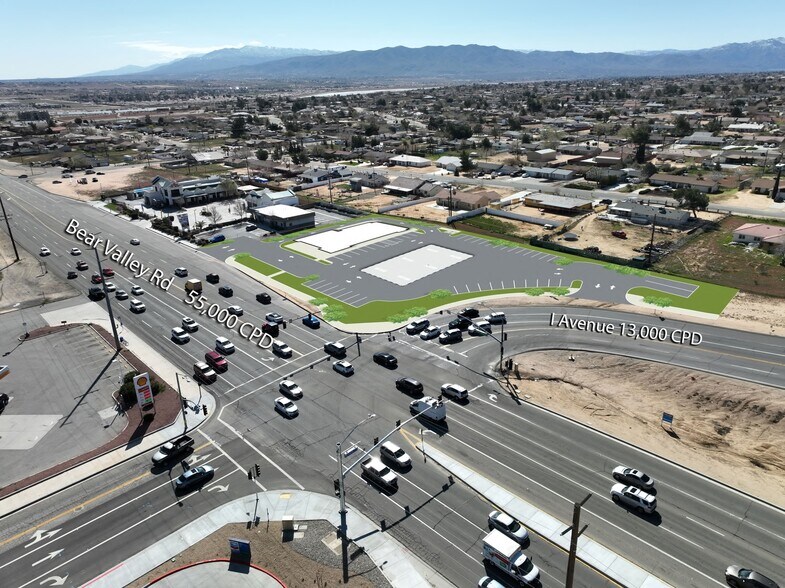 17947 Bear Valley Rd, Hesperia, CA à vendre - Photo du bâtiment - Image 2 de 2