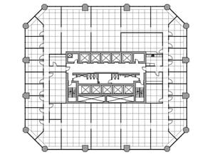 801 6th Ave SW, Calgary, AB à louer Plan d’étage- Image 1 de 1