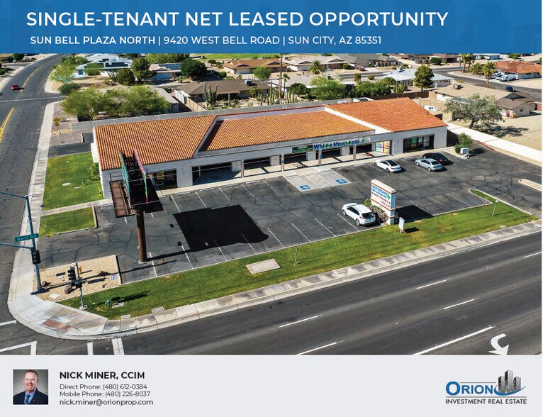 9420 W Bell Rd, Sun City, AZ à vendre - Photo du bâtiment - Image 1 de 3