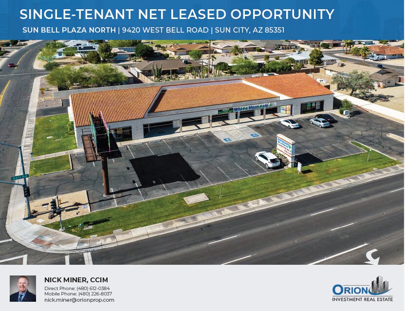 9420 W Bell Rd, Sun City, AZ à vendre Photo du bâtiment- Image 1 de 4