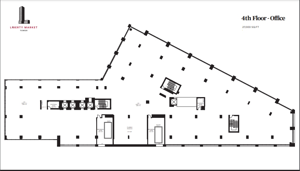 145-147 E Liberty St, Toronto, ON for lease Floor Plan- Image 1 of 1