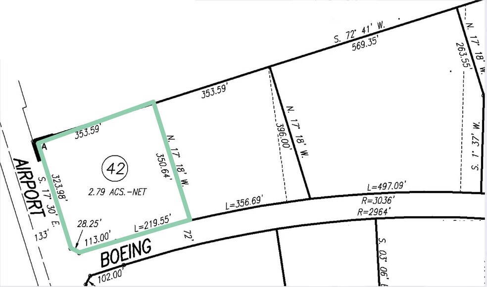 1409 Boeing Way, Stockton, CA à vendre - Plan cadastral - Image 2 de 2