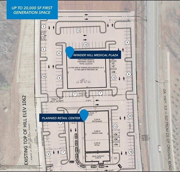 446 Gainesville hwy, Winder, GA for lease - Site Plan - Image 2 of 2