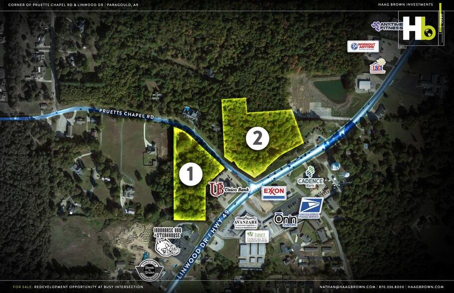 1904 Linwood Drive, Paragould, AR à vendre - Aérien - Image 3 de 3