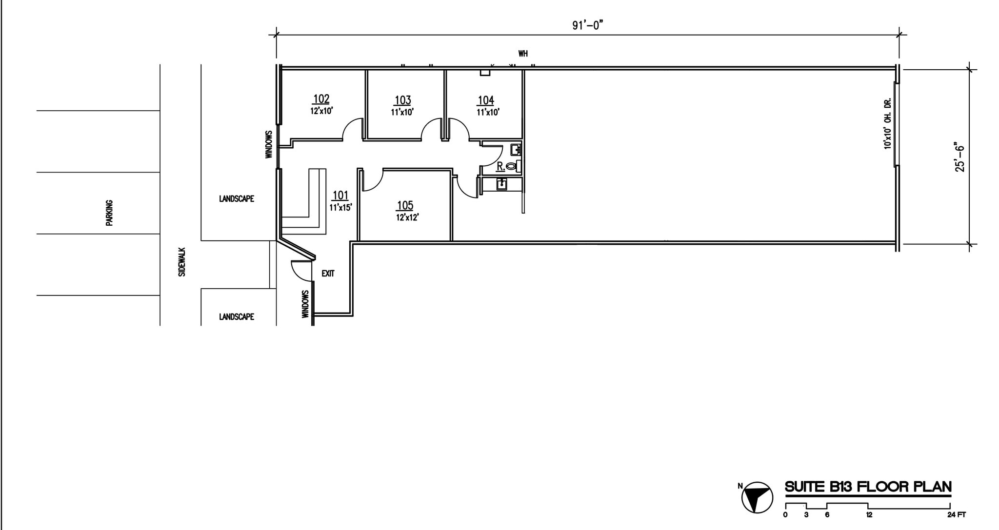 301 Wells Fargo Dr, Houston, TX à louer Plan d’étage- Image 1 de 1