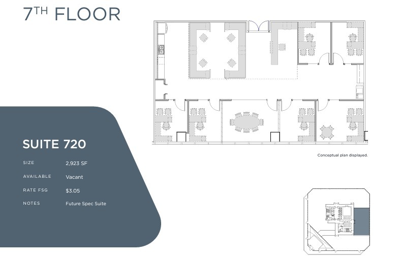 401 W A St, San Diego, CA à louer Plan d’étage- Image 1 de 1