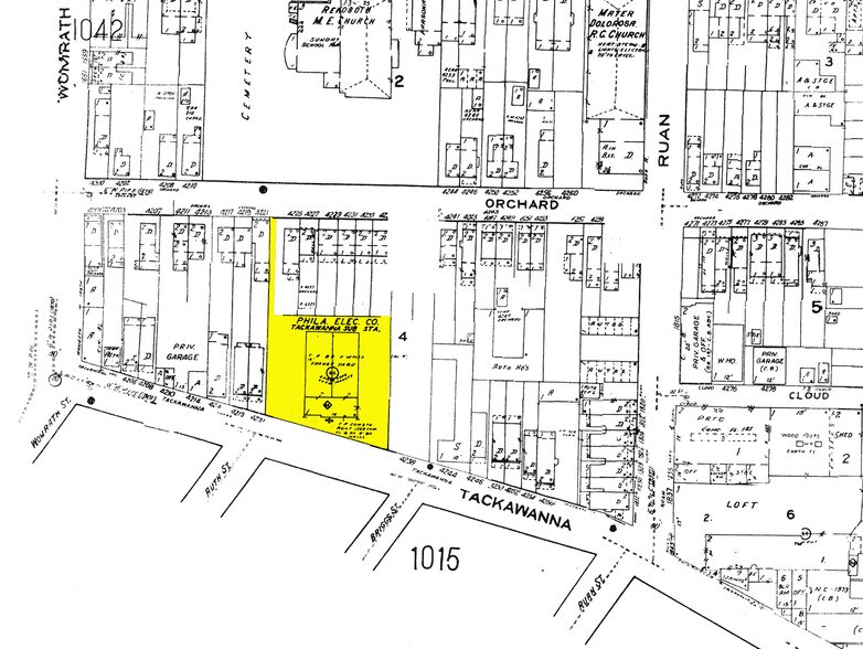 456 E Indiana Ave, Philadelphia, PA à louer - Plan cadastral - Image 3 de 3