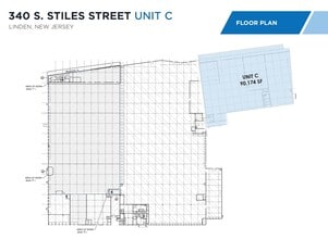 340 S Stiles St, Linden, NJ à louer Plan d’étage- Image 1 de 1