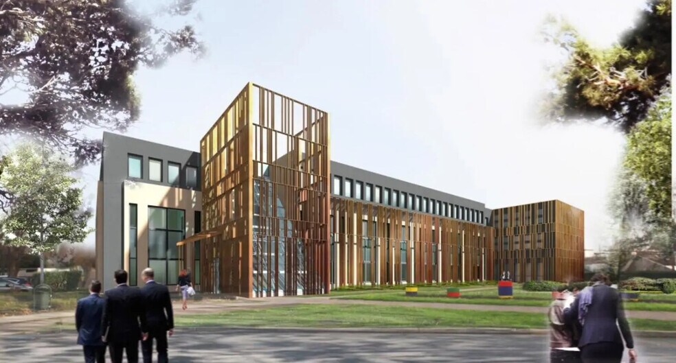 1 Place Des Hauts Tilliers, Gennevilliers à louer - Photo du bâtiment - Image 3 de 5