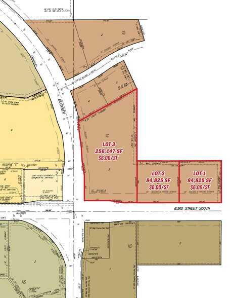 NE C Buckner & Patriot, Derby, KS à vendre - Plan de site - Image 3 de 3