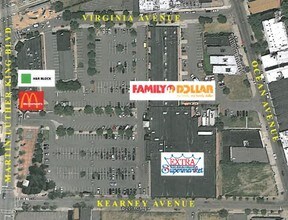 360 Martin L King Dr, Jersey City, NJ - AÉRIEN Vue de la carte