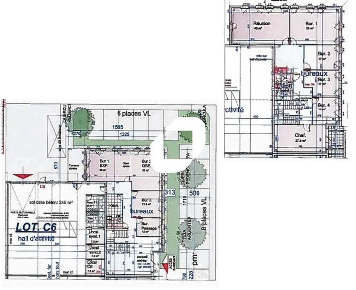 5 Rue De Lombardie, Saint-Priest à louer - Plan d’étage - Image 2 de 2