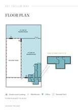 601 Taylor Way, San Carlos, CA for lease Floor Plan- Image 1 of 1