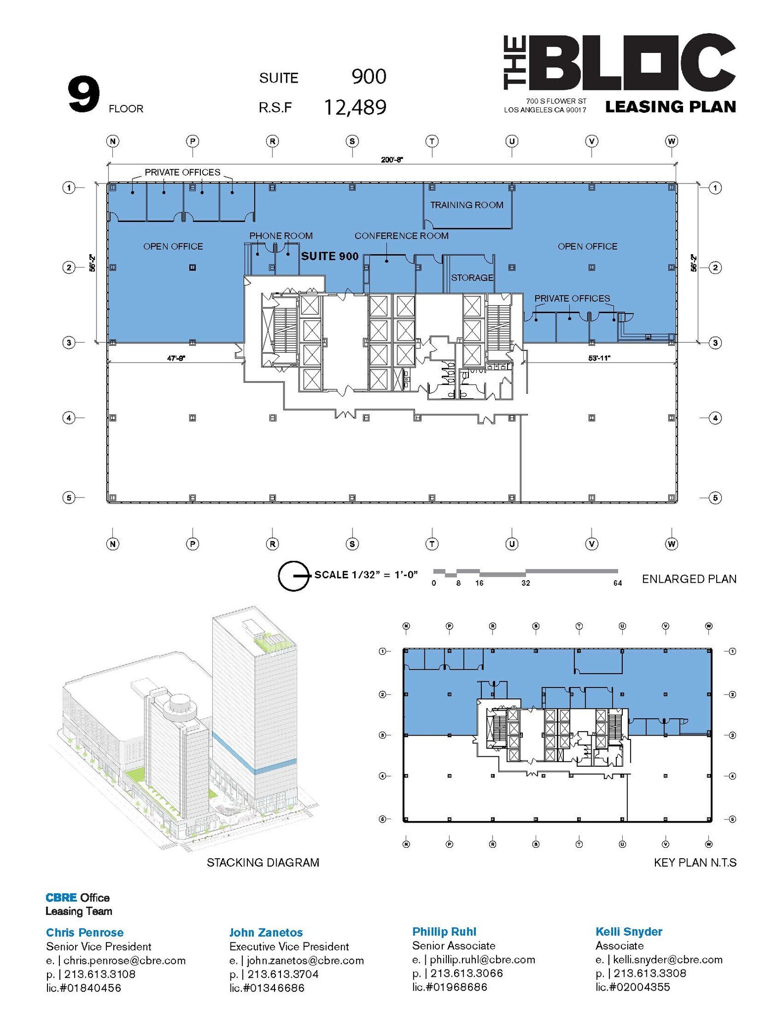 700 S Flower St, Los Angeles, CA à louer Plan d’étage- Image 1 de 1
