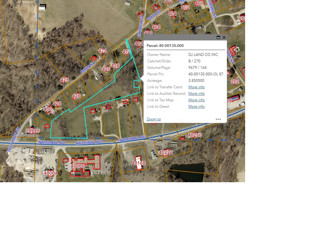 0 National Rd, Bethesda, OH for sale Aerial- Image 1 of 2