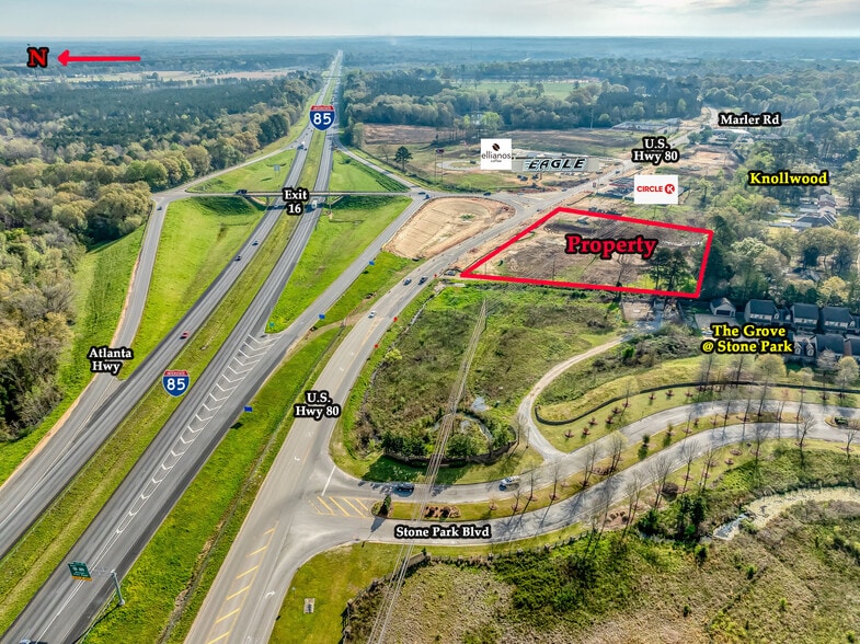 Waugh Station - U.S. Hwy 80, Pike Road, Pike Road, AL for lease - Building Photo - Image 3 of 4