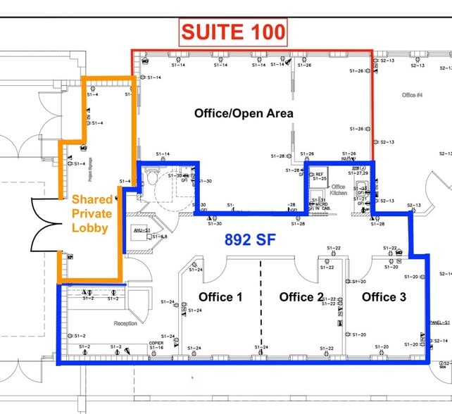 134 S Dixie Hwy, Hallandale Beach, FL for lease - Floor Plan - Image 3 of 22