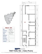 7887 Fuller Rd, Eden Prairie, MN à louer Plan de site- Image 1 de 1