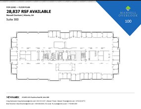 200 Mansell Ct E, Roswell, GA for lease Floor Plan- Image 1 of 1