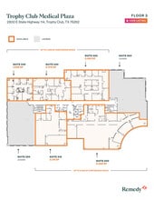 2800 E State Highway 114, Trophy Club, TX à louer Plan d’étage- Image 1 de 1