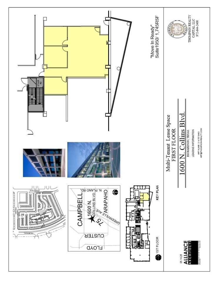 1600 N Collins Blvd, Richardson, TX for lease Floor Plan- Image 1 of 1