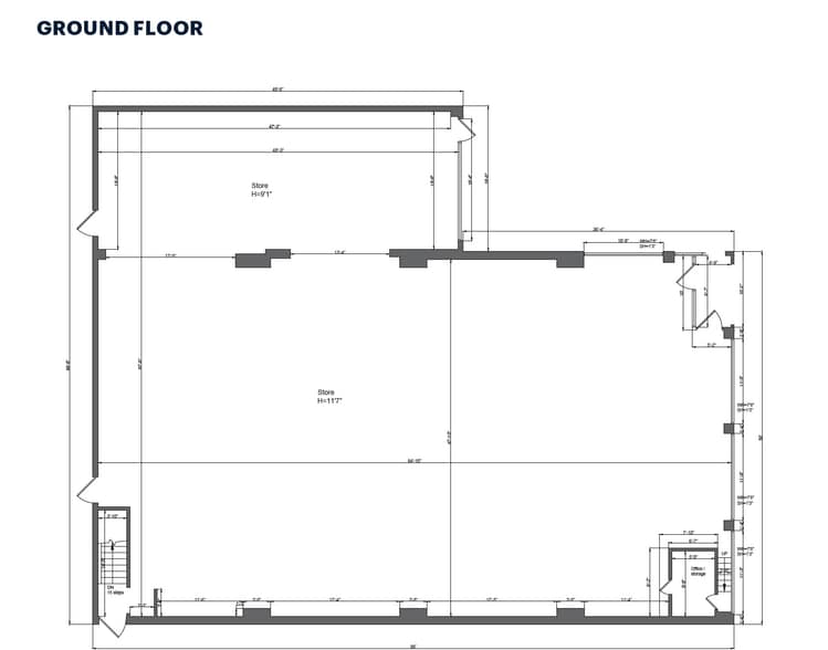 7924 Flatlands Ave, Brooklyn, NY for lease - Floor Plan - Image 3 of 5