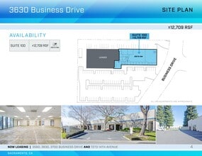 3700 Business Dr, Sacramento, CA for lease Site Plan- Image 1 of 1