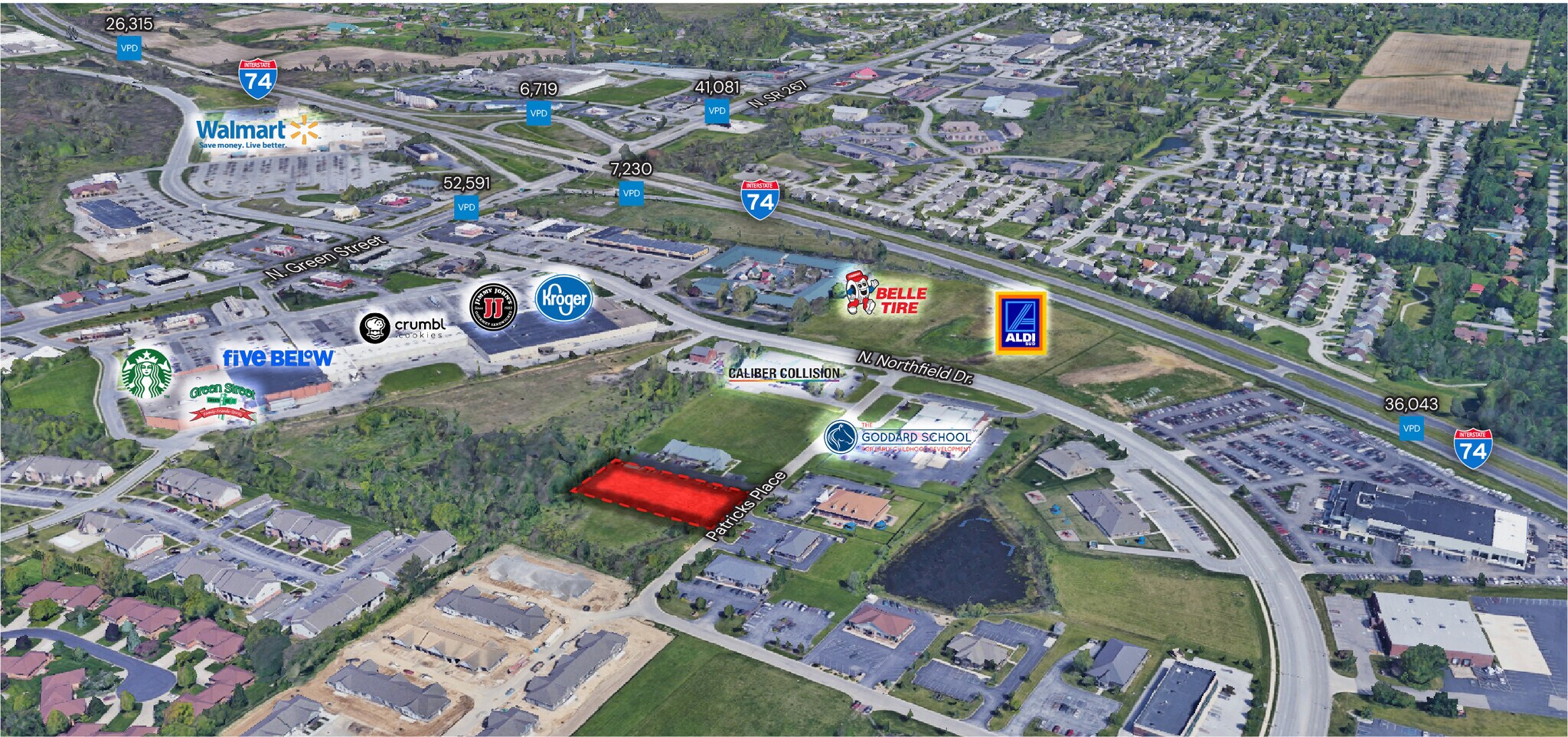 1030 Patrick Pl, Brownsburg, IN à vendre Photo principale- Image 1 de 5