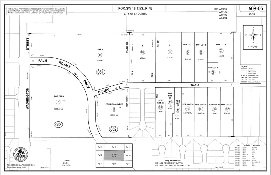 78341 Darby Rd, Bermuda Dunes, CA à louer - Plan cadastral - Image 2 de 2